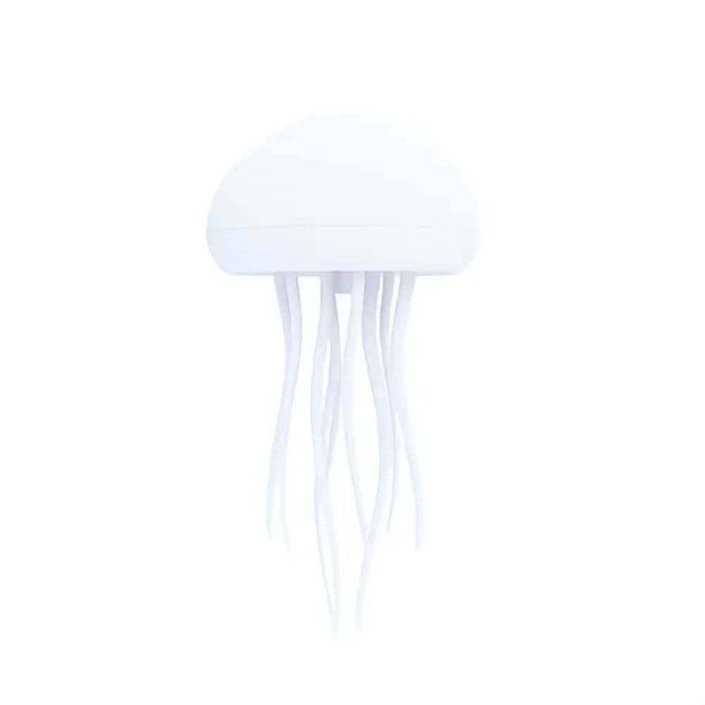 Cartoon Jellyfish Night Light RGB Gradient Cute Jellyfish Bedside Lamp Voice Control Type-C Charging LED Night Lamp