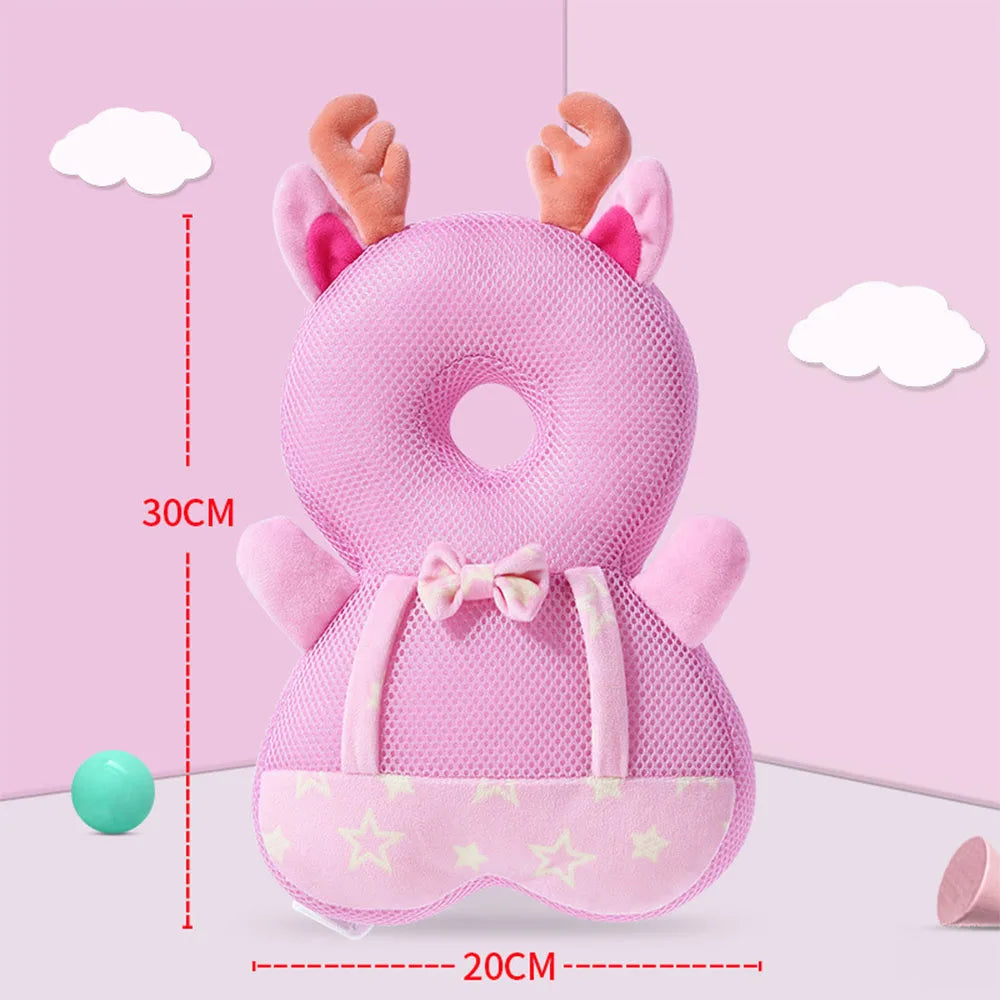 Toddler Baby Head Protector Cushion Backpack Wear Protection Adjustable Infant Safety Back for Baby Walkers Protective Head